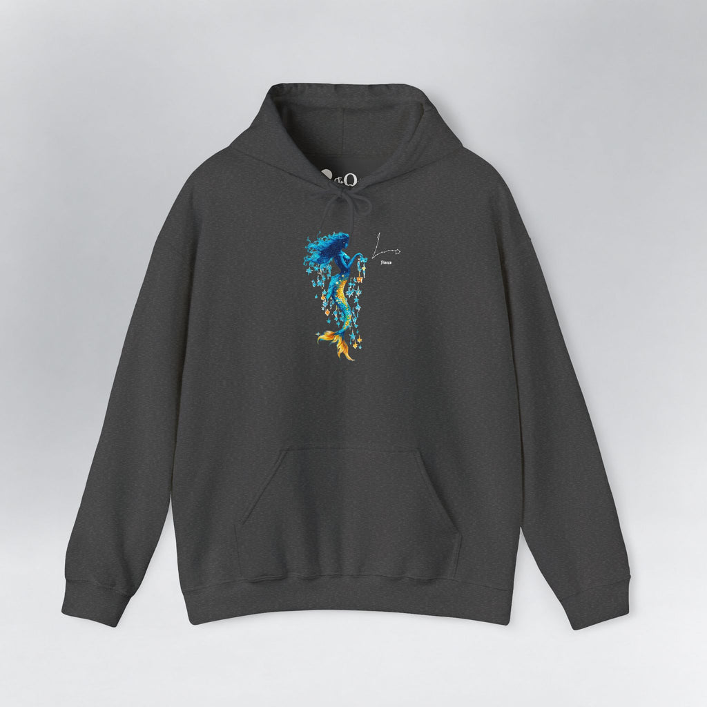 Pisces Zodiac Hoodie Dark Heather Hoodie