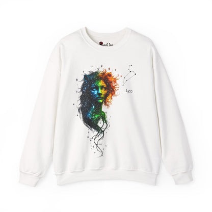 Leo Heavy Blend™ Crewneck Sweatshirt | Zodiac Line