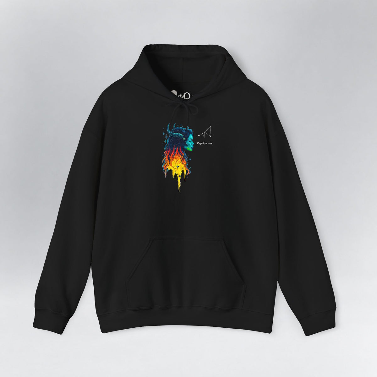 Capricorn I Zodiac Hoodie Black Hoodie