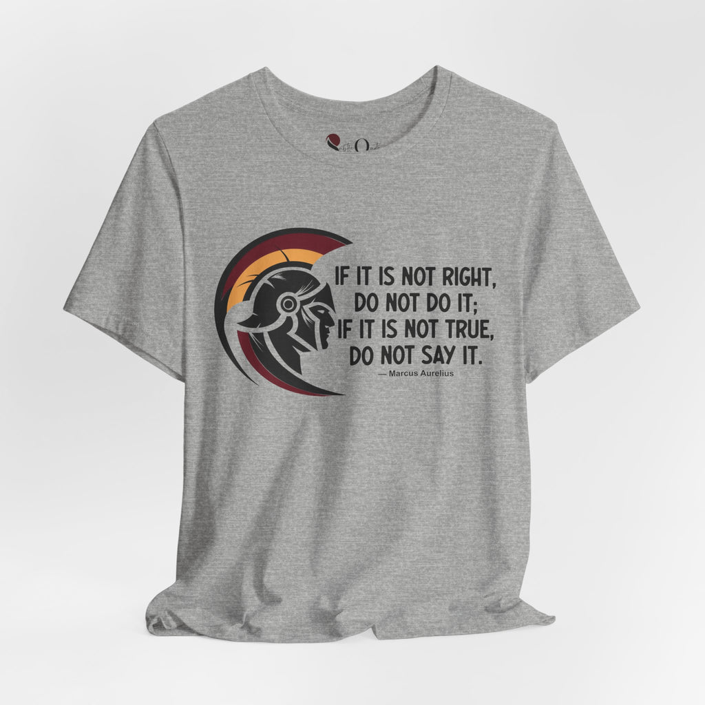 Stoic Standard | Marcus Aurelius Athletic Heather T-Shirt