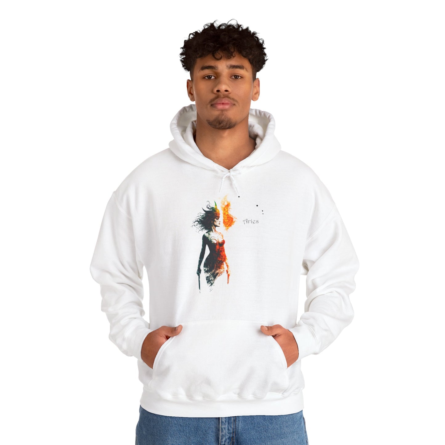Aries Heavy Blend™ Hoodie  | Zodiac Line