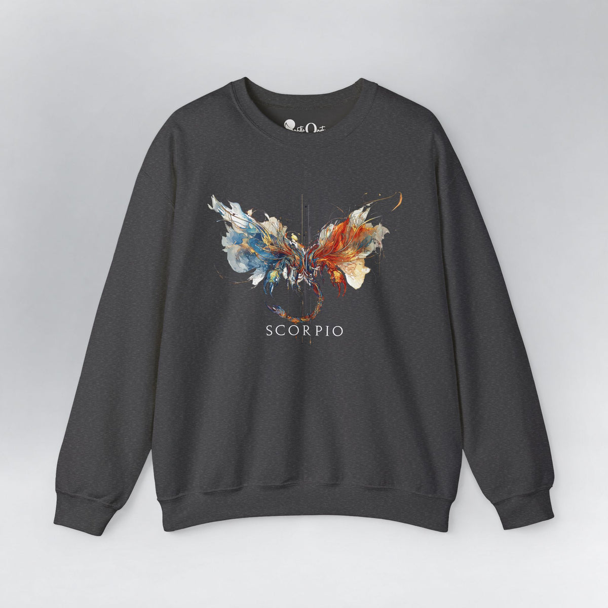 Scorpio Scorpion Zodiac Sweatshirt Dark Heather Sweatshirt