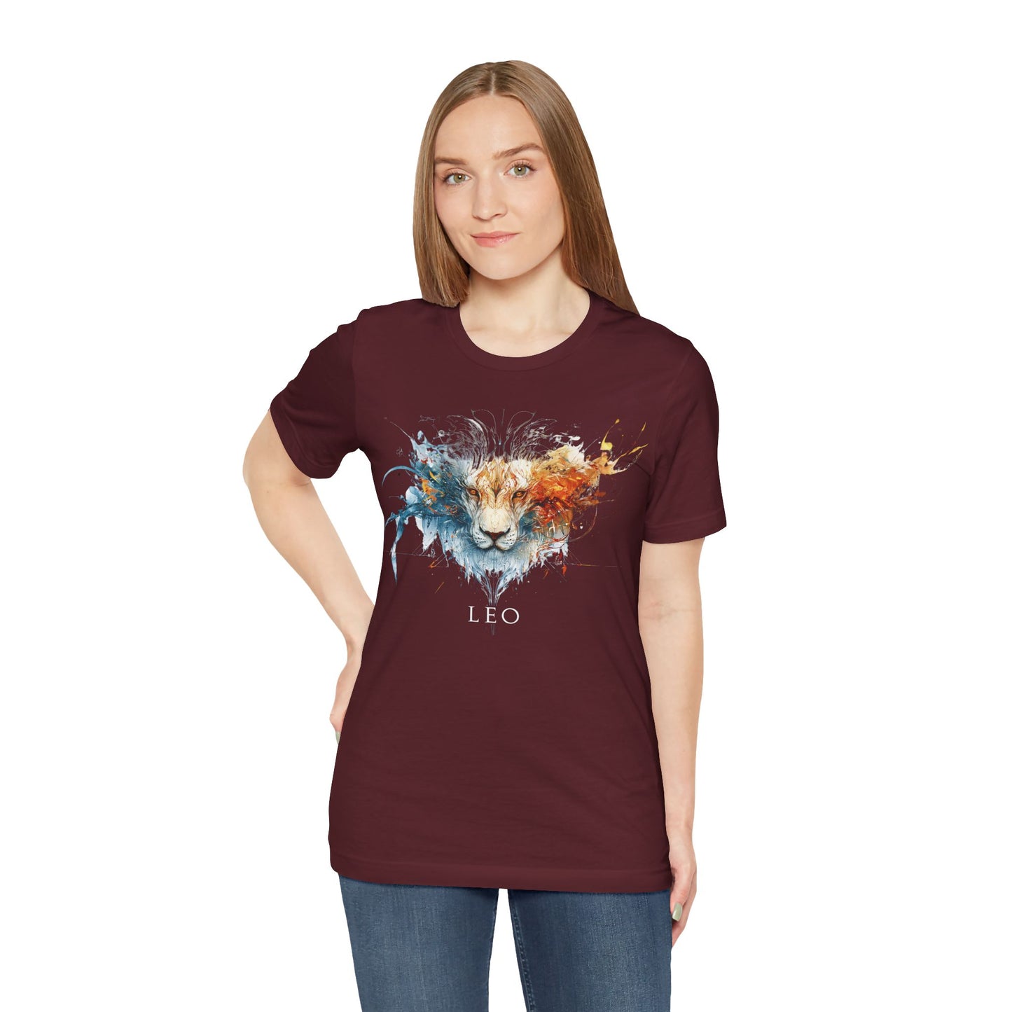 Leo Lion Dark | Zodiac Line