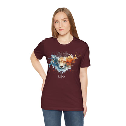 Leo Lion Dark | Zodiac Line
