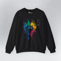 Gemini Zodiac Sweatshirt Black Sweatshirt