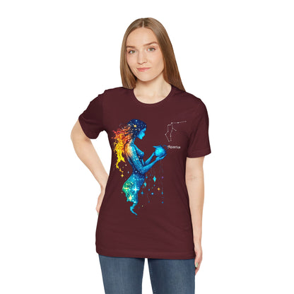 Aquarius Dark | Zodiac T-Shirt