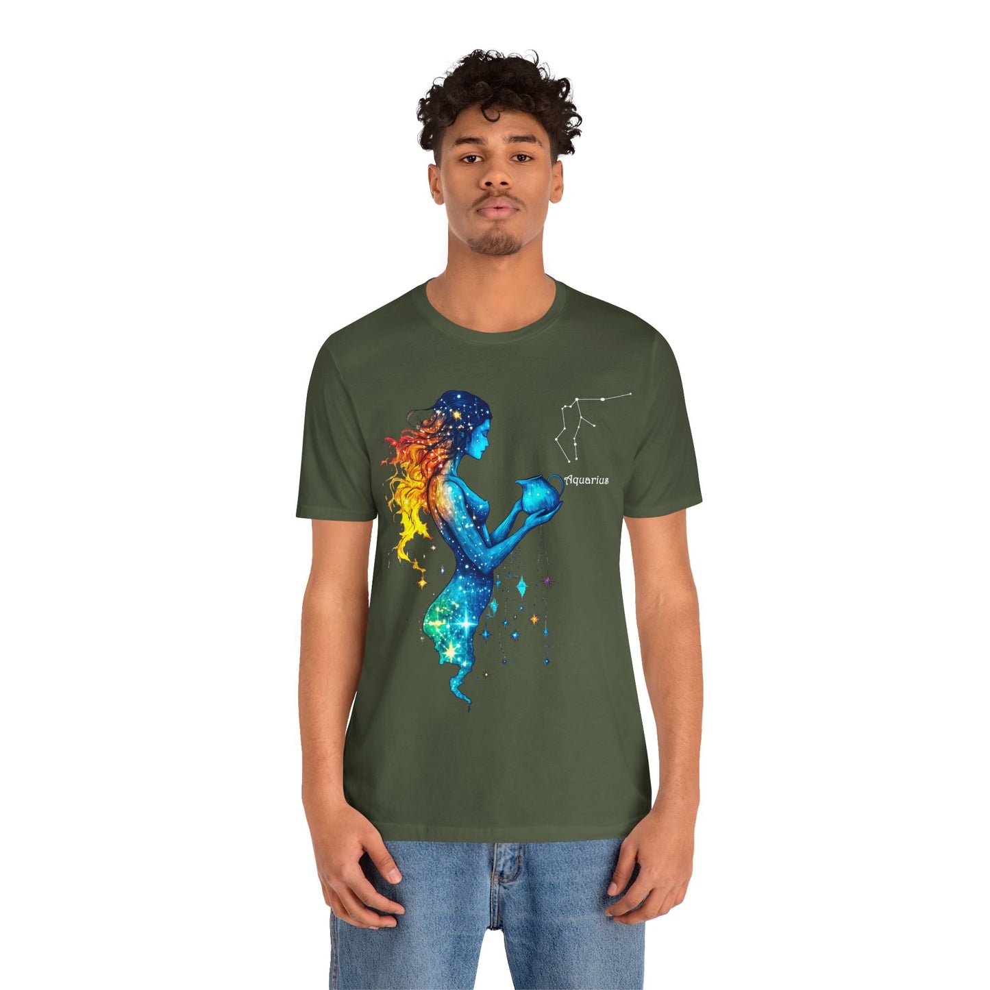 Aquarius Dark | Zodiac T-Shirt