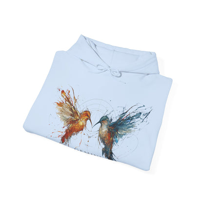 Gemini Hummingbird Heavy Blend™ Hoodie  | Zodiac Line