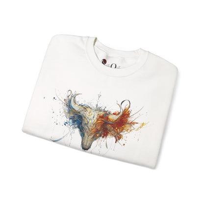 Taurus Bull Heavy Blend™ Crewneck Sweatshirt | Zodiac Line