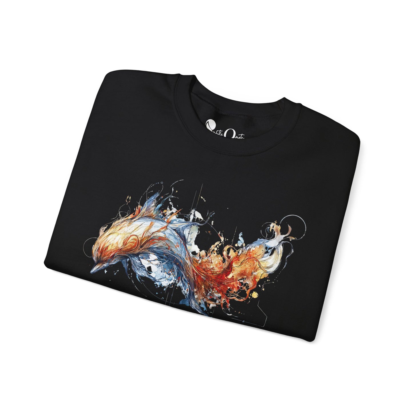 Aquarius Dolphin Heavy Blend™ Crewneck Sweatshirt | Zodiac Line