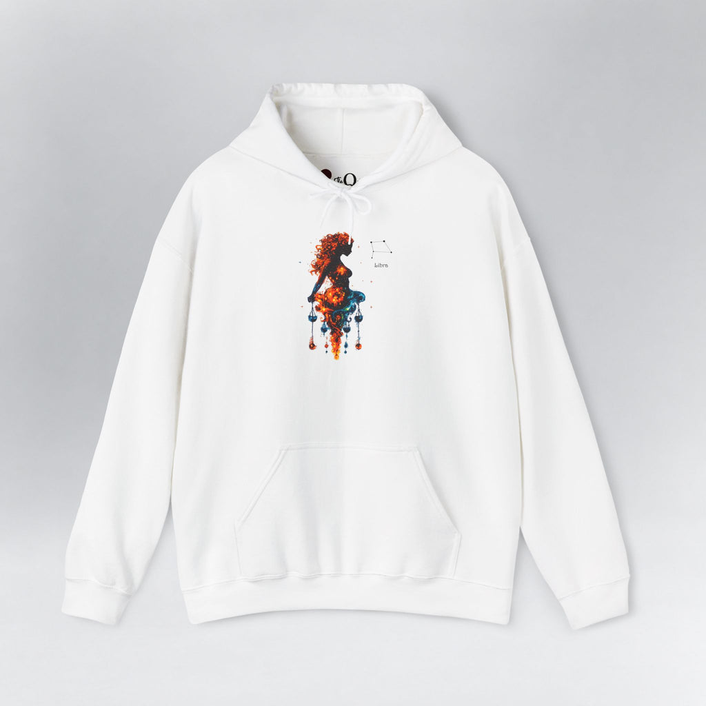 Libra Zodiac Hoodie White Hoodie