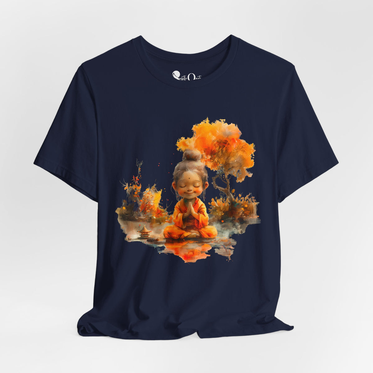 Little Zen Navy T-Shirt
