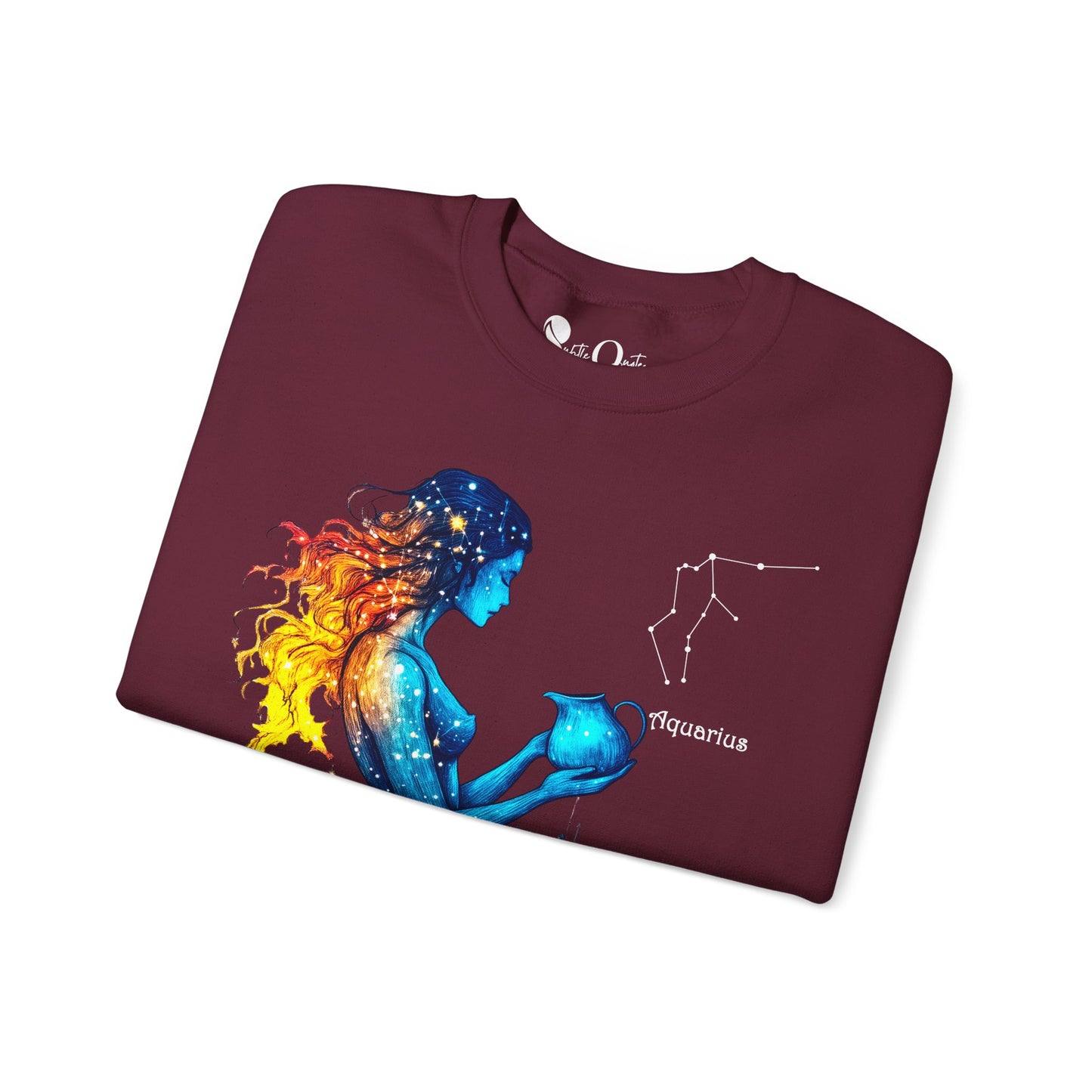 Aquarius Heavy Blend™ Crewneck Sweatshirt | Zodiac Line