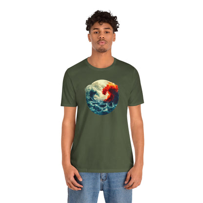 Elemental Harmony: Water and Fire Dark