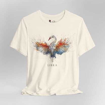 Libra Swan Zodiac T-Shirt