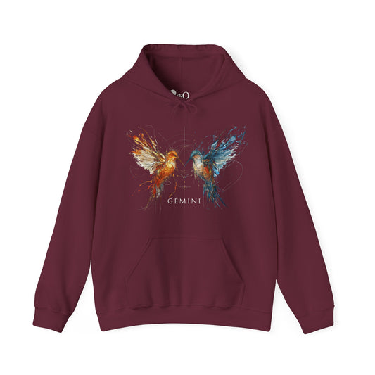 Gemini Hummingbird Heavy Blend™ Hoodie  | Zodiac Line