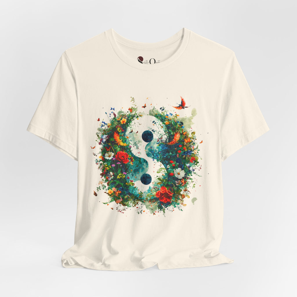 Harmony in Bloom Natural T-Shirt
