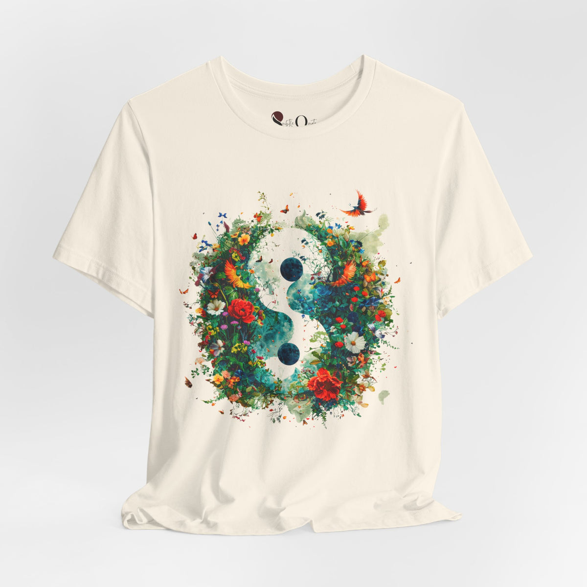 Harmony in Bloom Natural T-Shirt