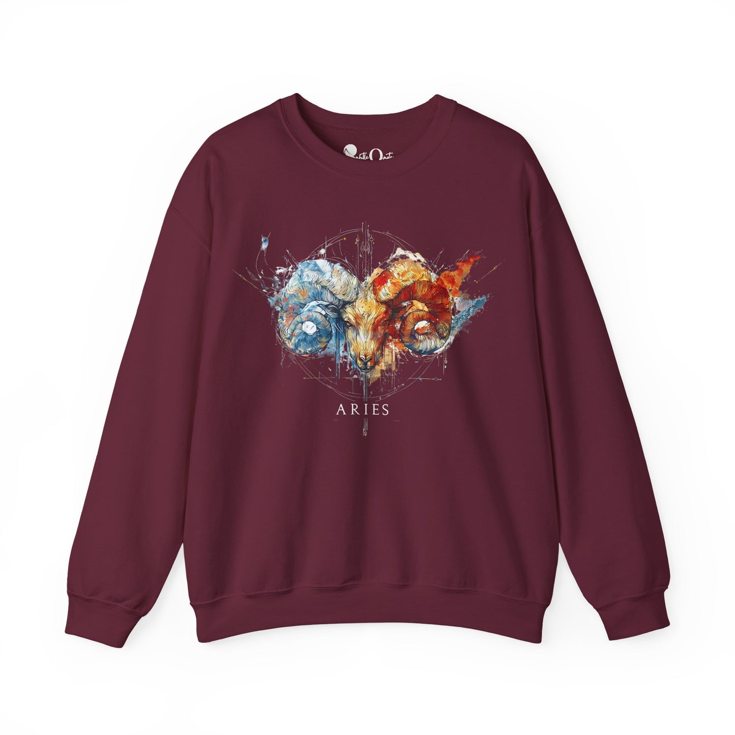 Aries Ram Heavy Blend™ Crewneck Sweatshirt | Zodiac Line