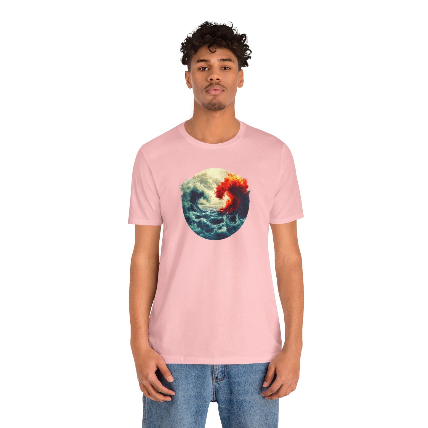Elemental Harmony: Water and Fire