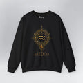Aquarius Medallion Zodiac Sweatshirt