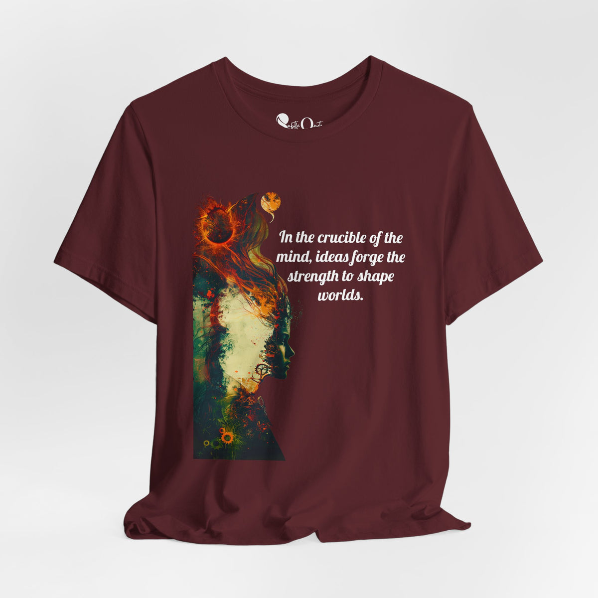 Crucible of Mind Maroon T-Shirt