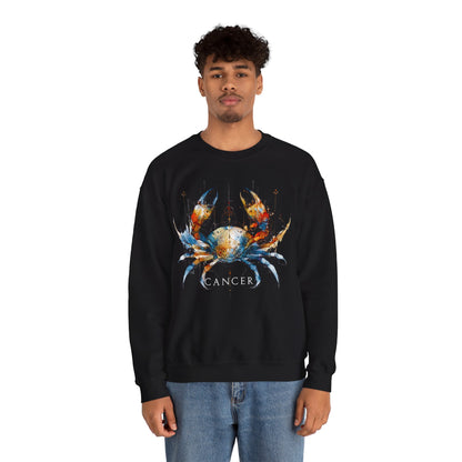 Cancer Crab Heavy Blend™ Crewneck Sweatshirt | Zodiac Line