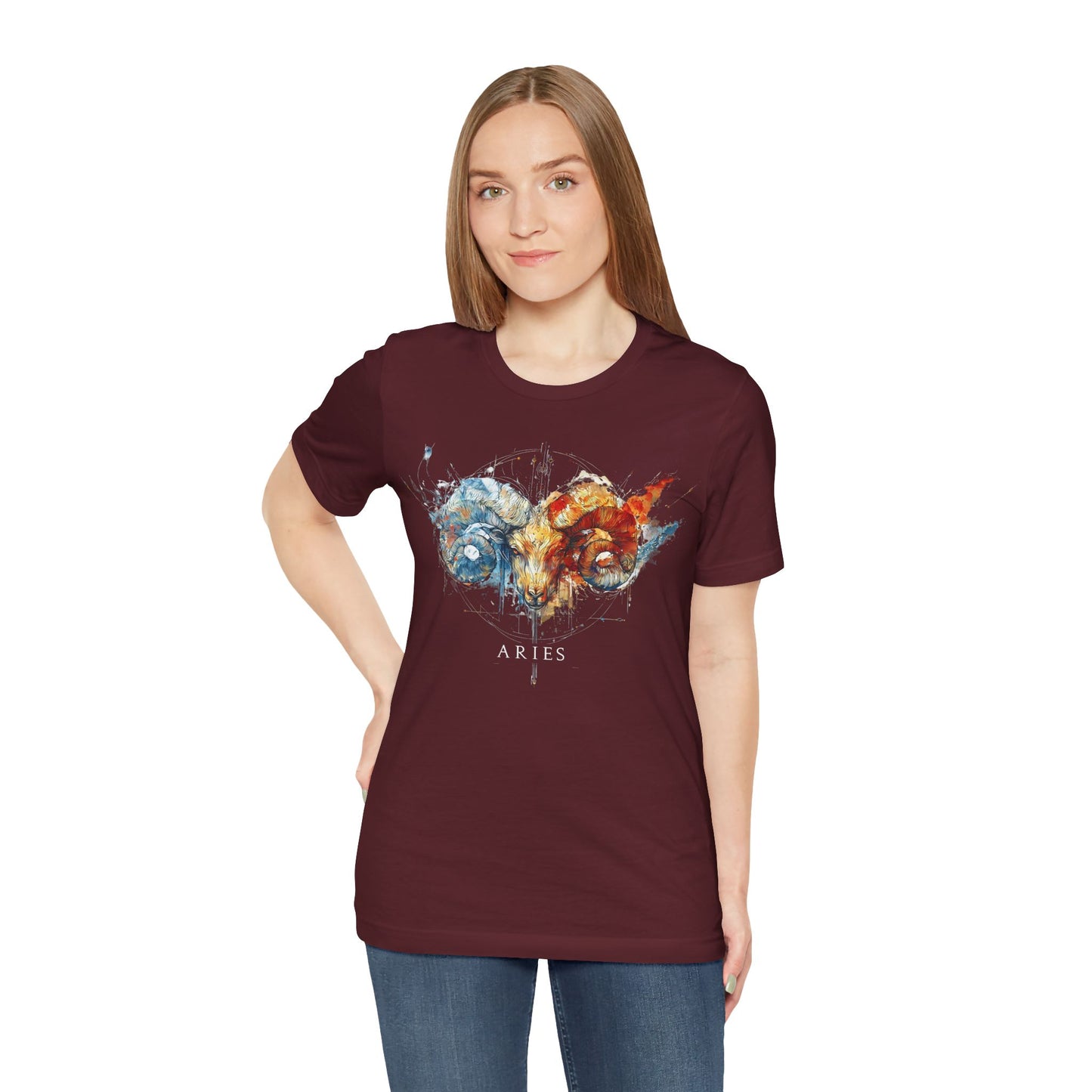 Aries Ram Dark | Zodiac Line