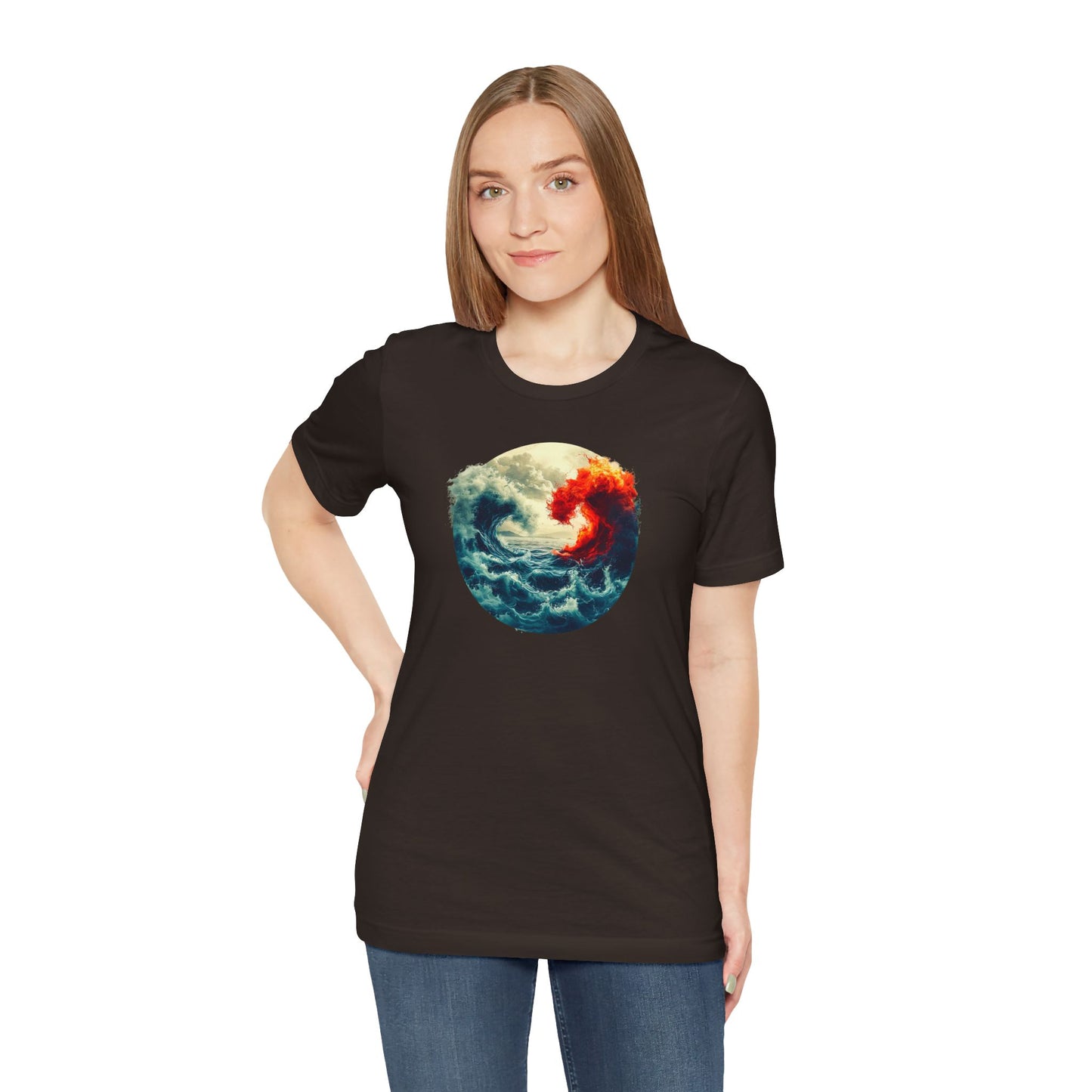 Elemental Harmony: Water and Fire Dark