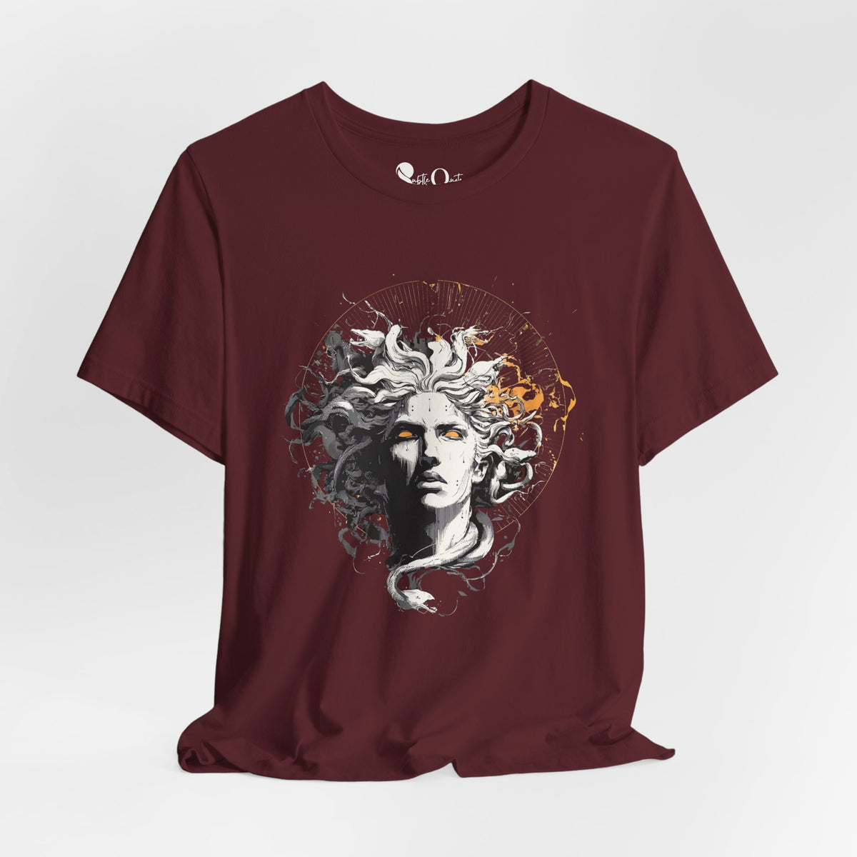 Medusa Halo Maroon T-Shirt