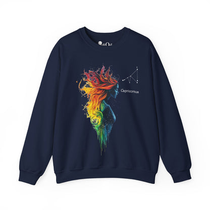 Capricorn Heavy Blend™ Crewneck Sweatshirt | Zodiac Line