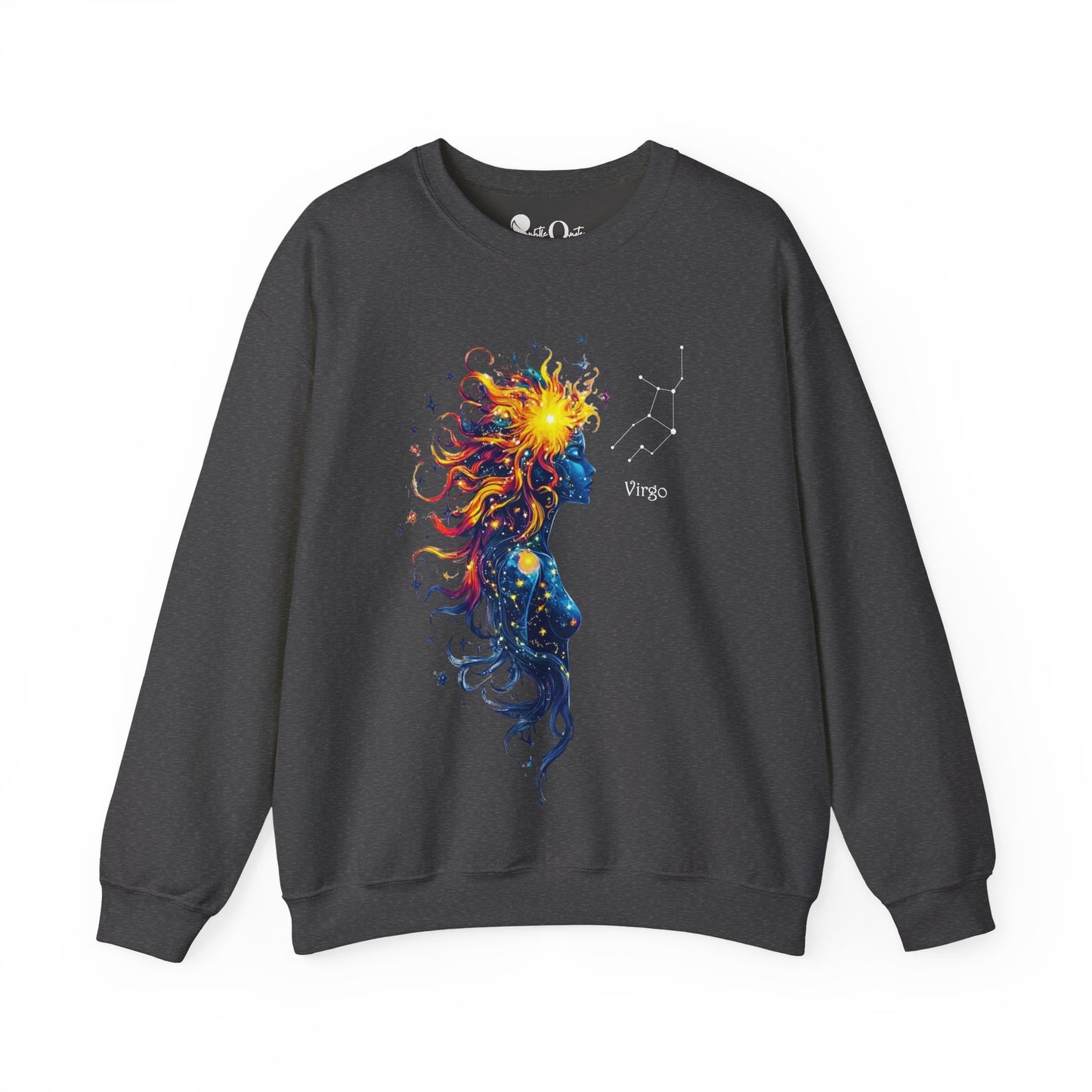 Virgo Goddess Astraea Heavy Blend™ Crewneck Sweatshirt | Zodiac Line