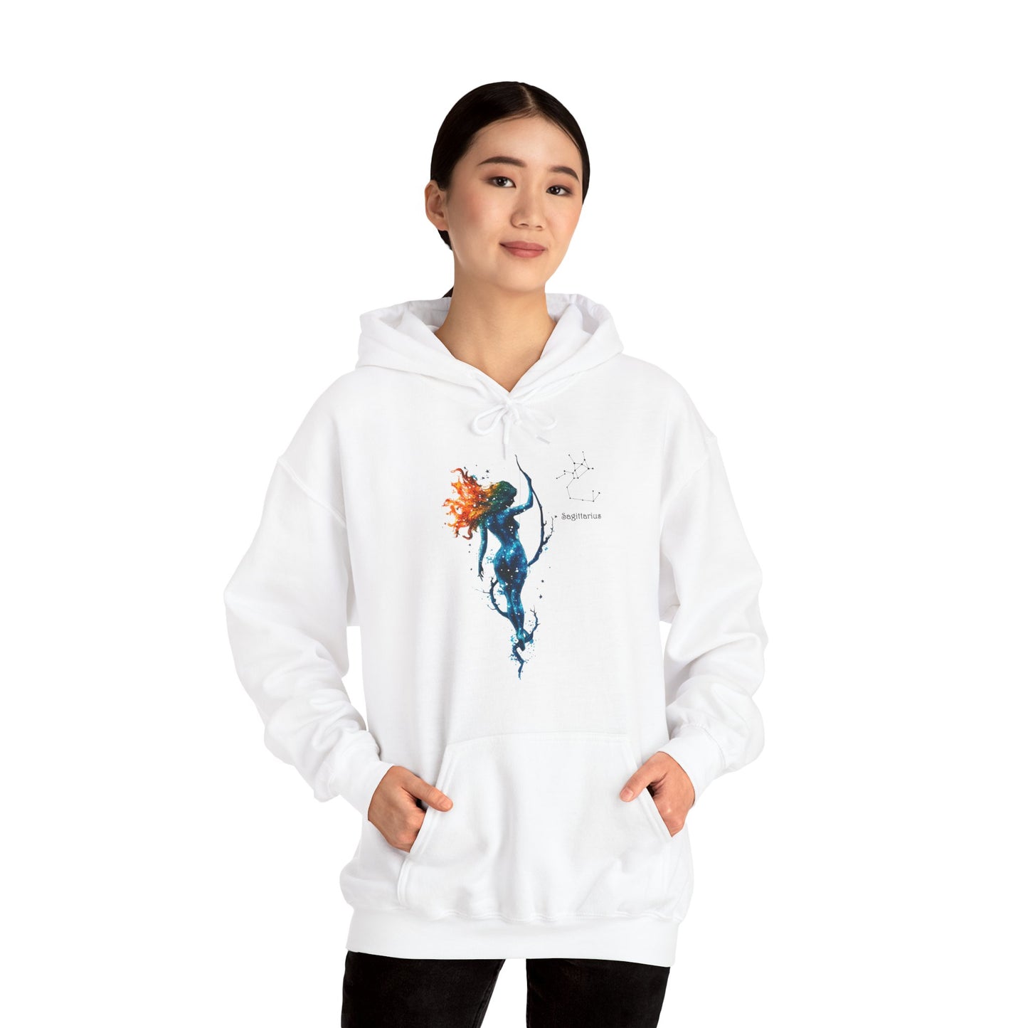 Sagittarius Heavy Blend™ Hoodie  | Zodiac Line