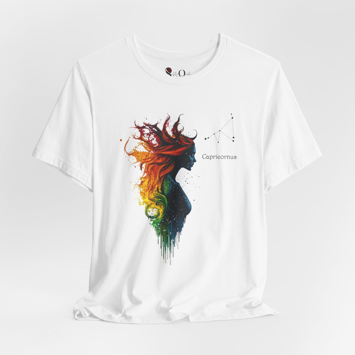 Capricorn Goddess Hestia Zodiac T-Shirt White T-Shirt