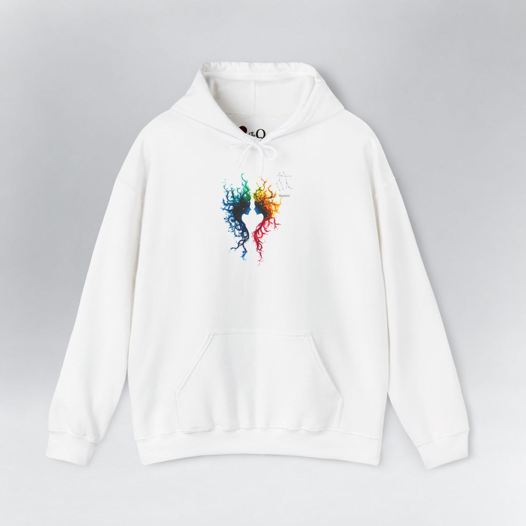 Gemini Zodiac Hoodie White Hoodie