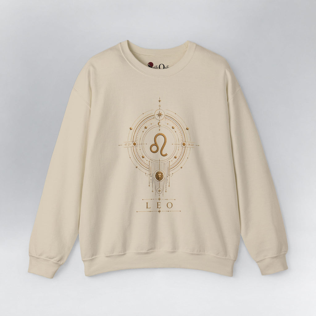 Leo Medallion Zodiac Sweatshirt