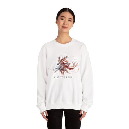Sagittarius Horse Heavy Blend™ Crewneck Sweatshirt | Zodiac Line