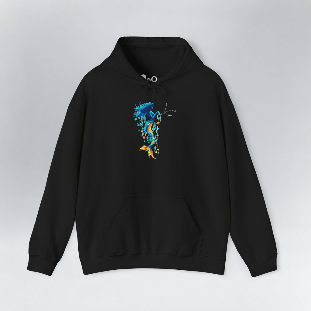 Pisces Zodiac Hoodie Black Hoodie