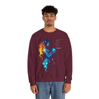 Aquarius Heavy Blend™ Crewneck Sweatshirt | Zodiac Line
