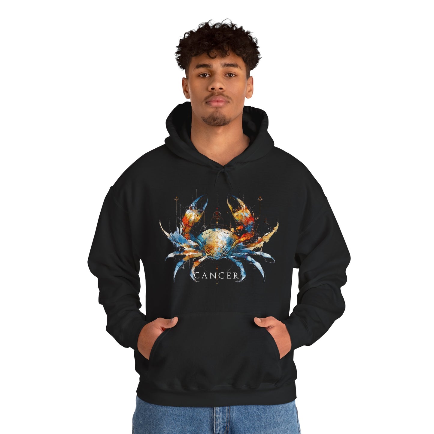 Cancer Crab Heavy Blend™ Hoodie  | Zodiac Line