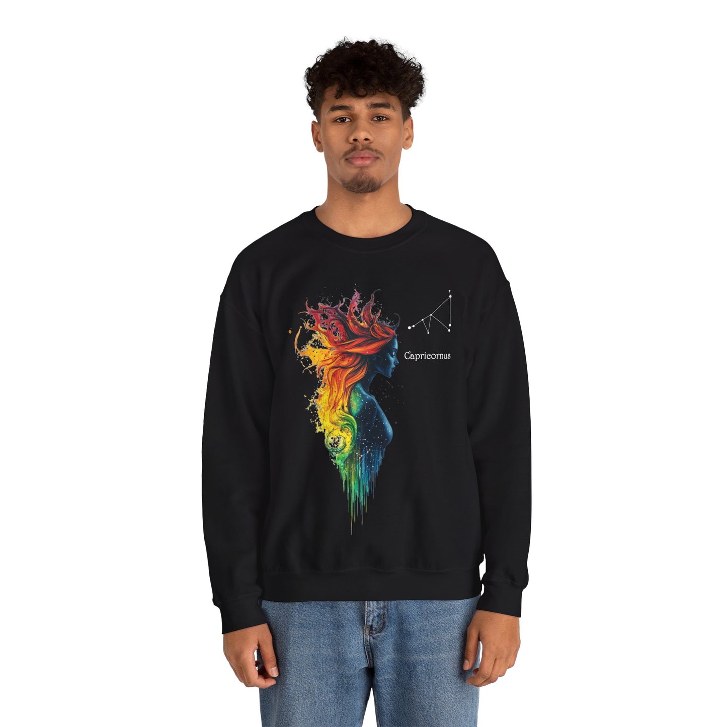 Capricorn Heavy Blend™ Crewneck Sweatshirt | Zodiac Line