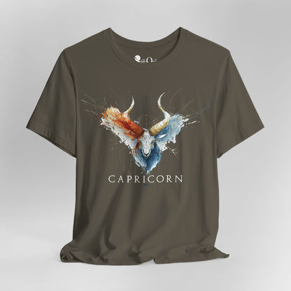 Capricorn Ibex Dark | Zodiac Line