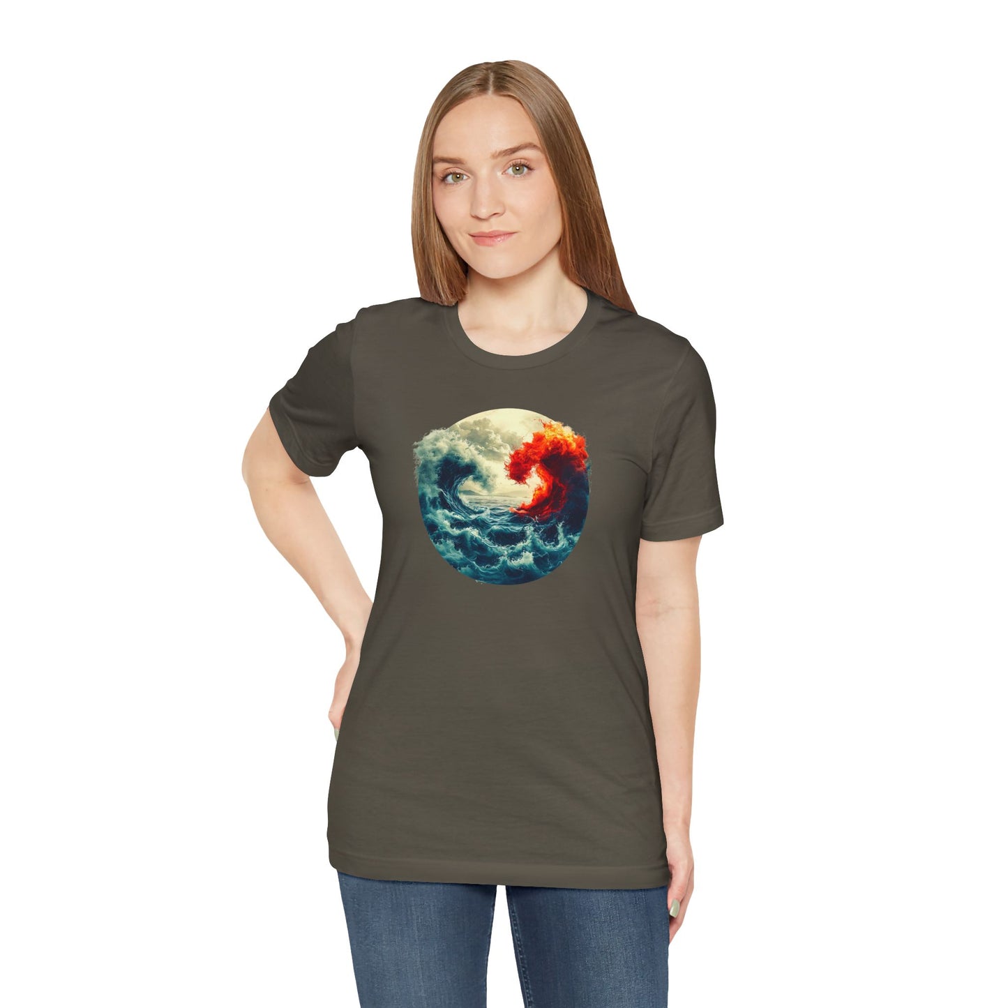Elemental Harmony: Water and Fire Dark