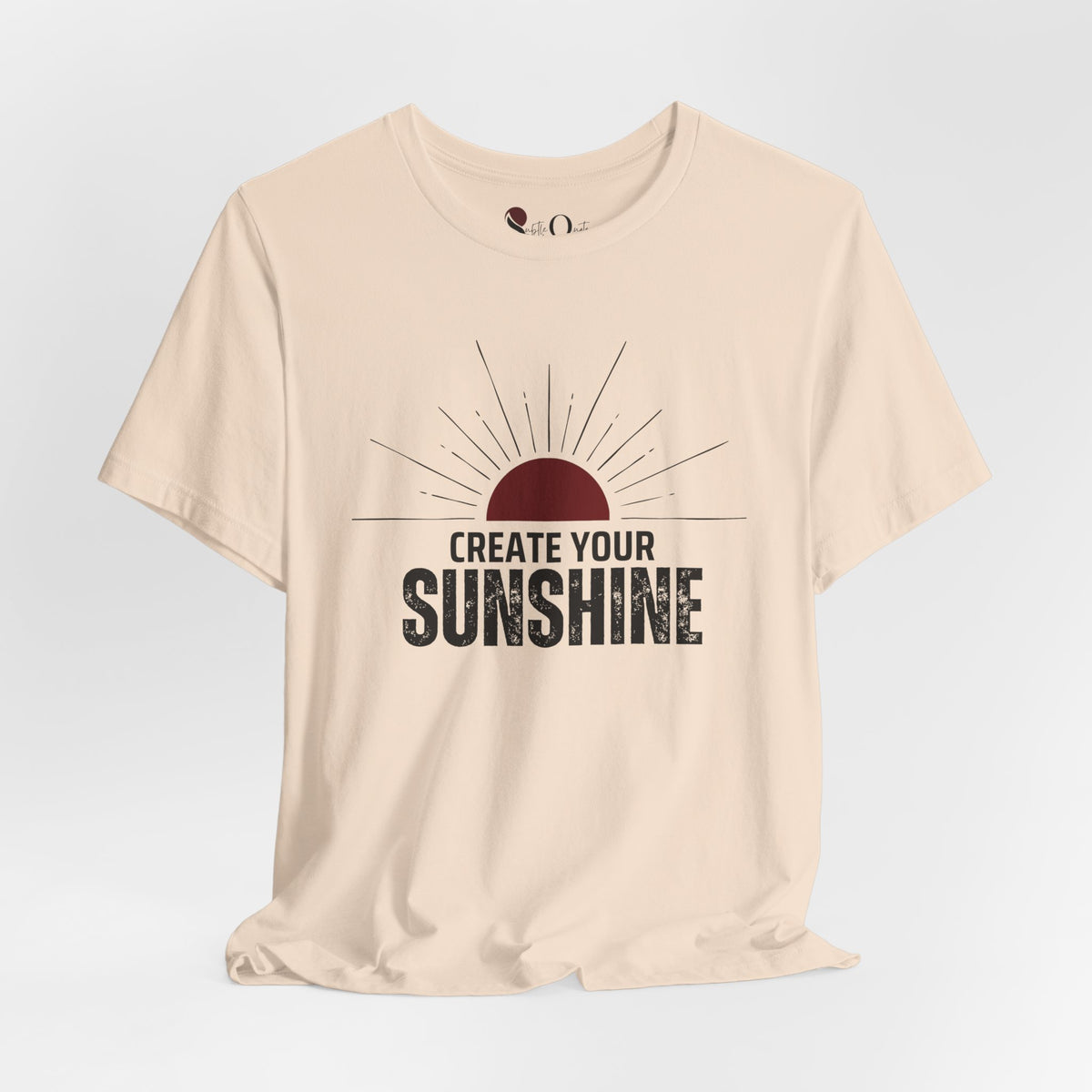 Create Your Sunshine Soft Cream T-Shirt