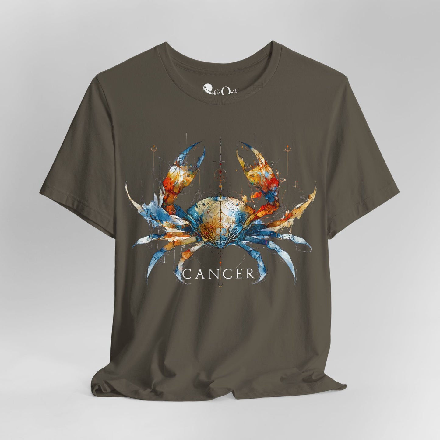 Cancer Crab Dark | Zodiac Line