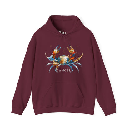 Cancer Crab Heavy Blend™ Hoodie  | Zodiac Line