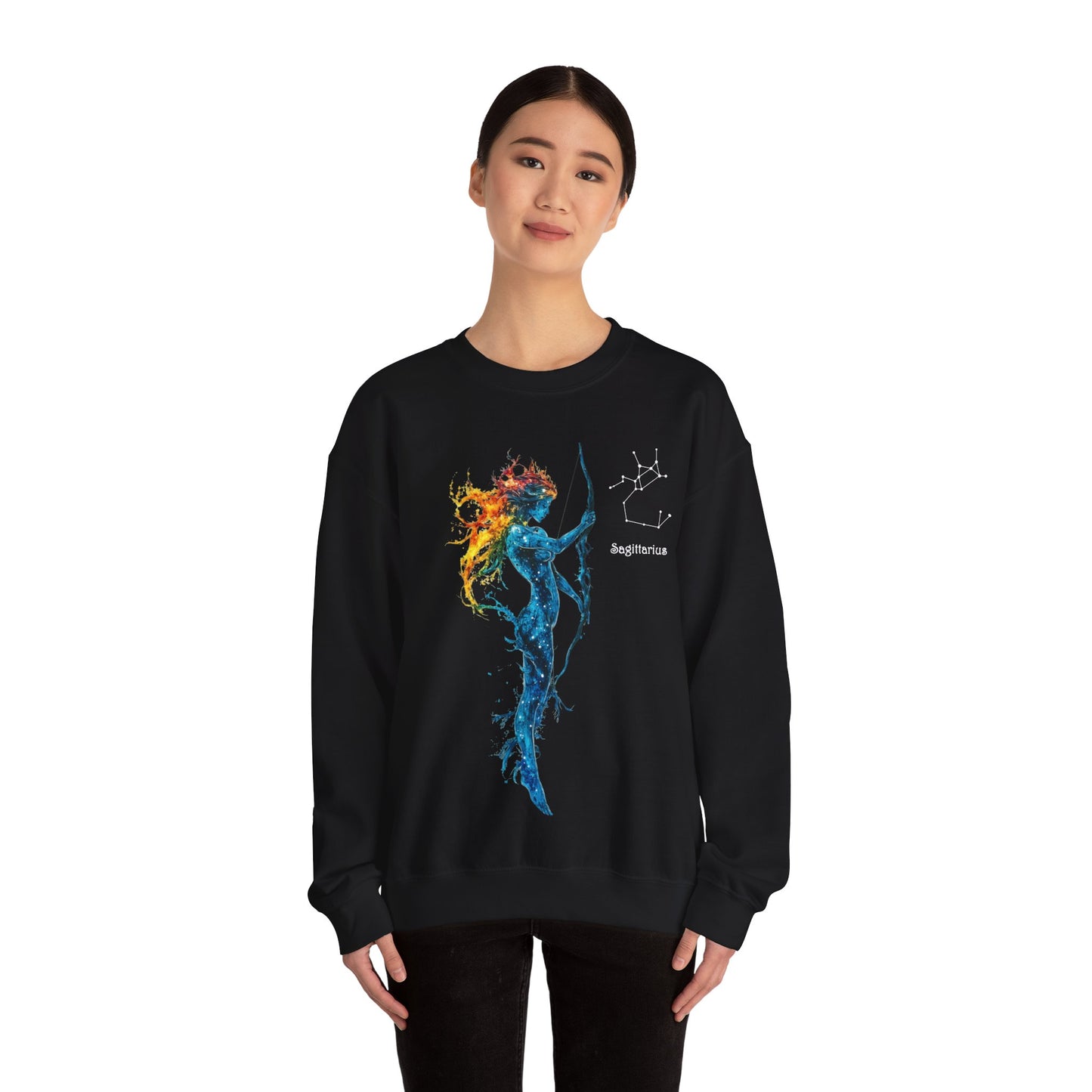 Sagittarius I Heavy Blend™ Crewneck Sweatshirt | Zodiac Line