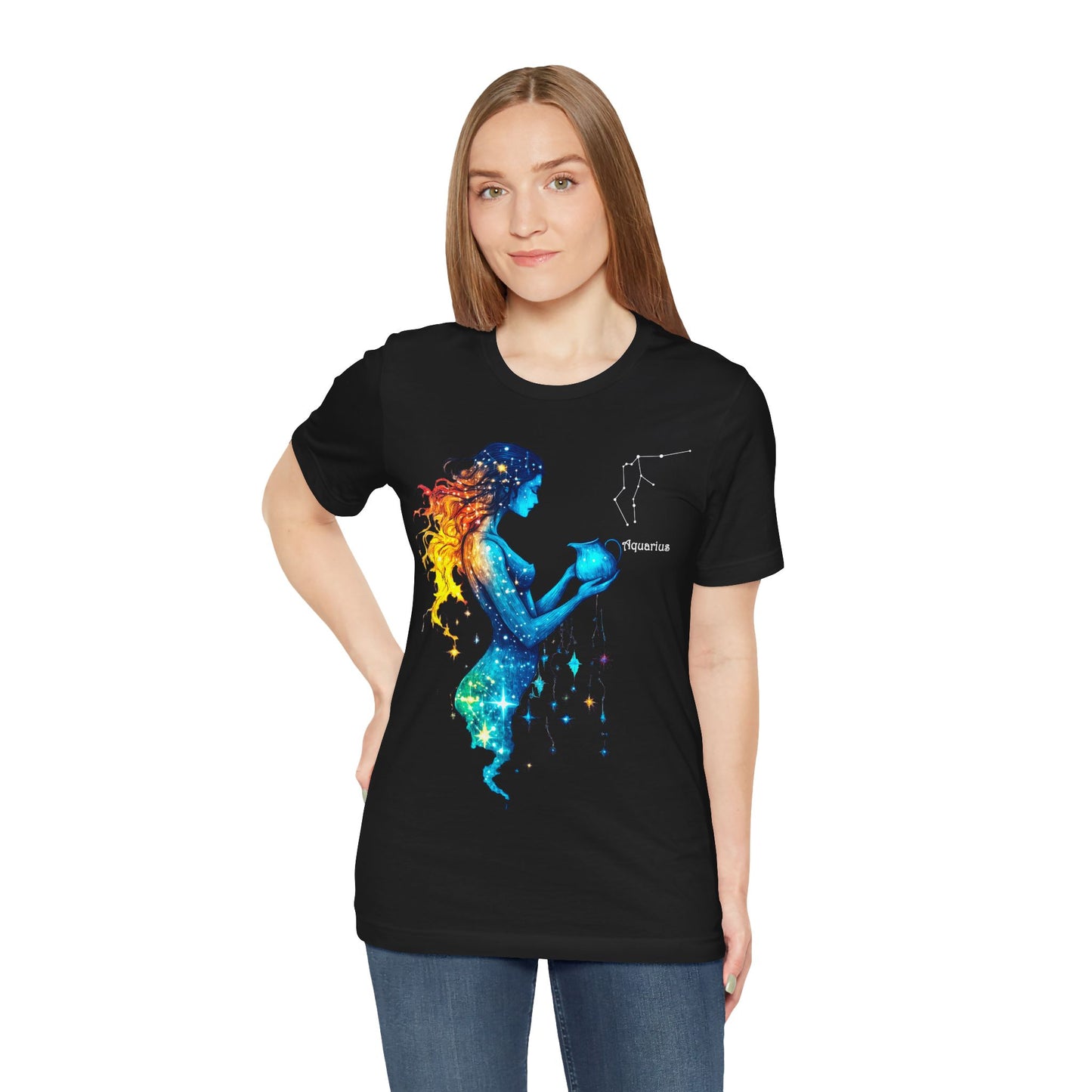 Aquarius Dark | Zodiac T-Shirt