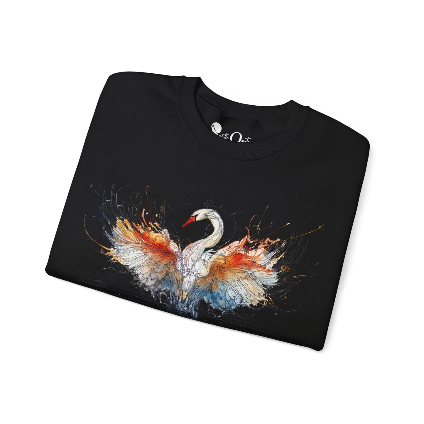 Libra Swan Heavy Blend™ Crewneck Sweatshirt | Zodiac Line