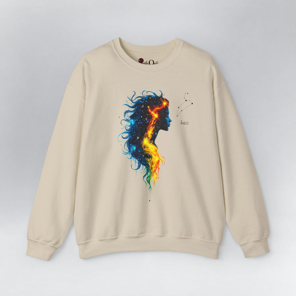 Leo I Zodiac Sweatshirt Sand Sweatshirt